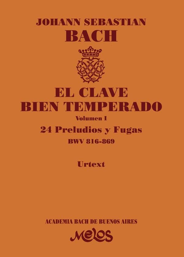 Ba13379 - El Clave Bien Temperado - Volúmen 1