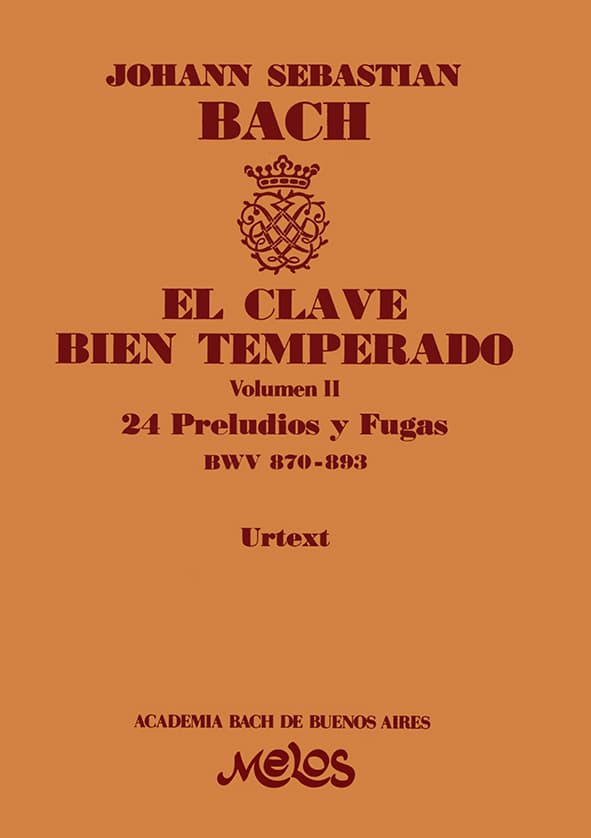 Ba13394 - El Clave Bien Temperado - Volúmen 2