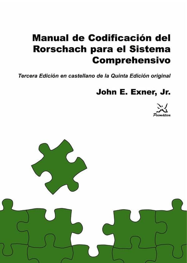 Manual de codificación del rorschach para el sistema comprehensivo