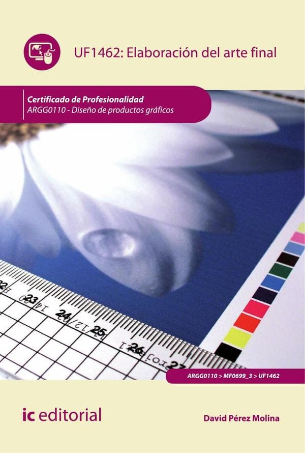 Elaboración del arte final. Argg0110 - diseño de productos gráficos