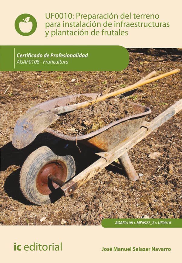 Preparación del terreno para la instalación de infraestructuras y plantación de frutales. Agaf0108 - fruticultura