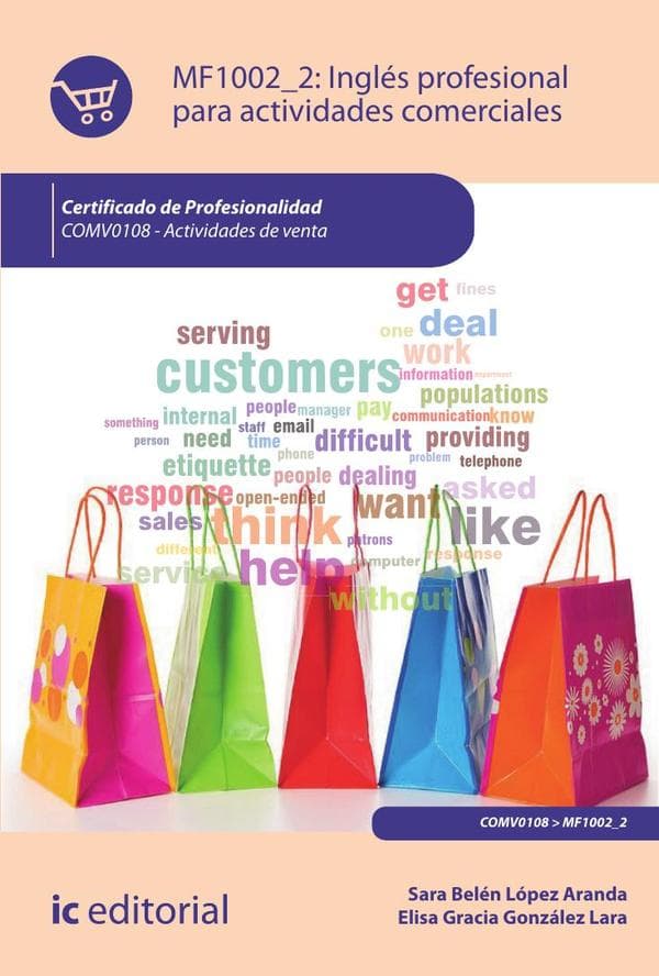 Inglés profesional para actividades comerciales. Comv0108 - actividades de venta