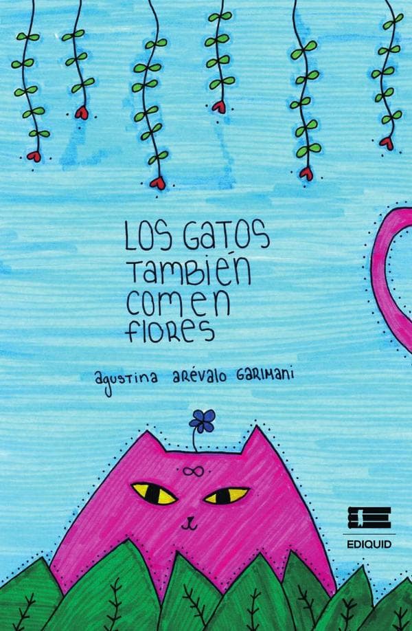 Los gatos también comen flores