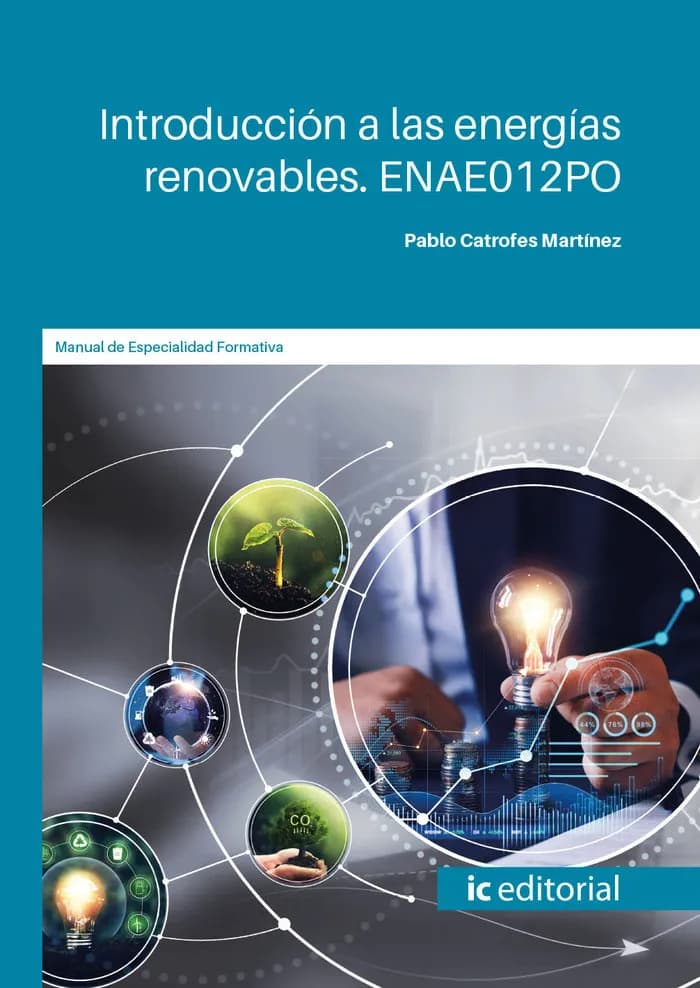 Introducción a las energías renovables. Enae012po