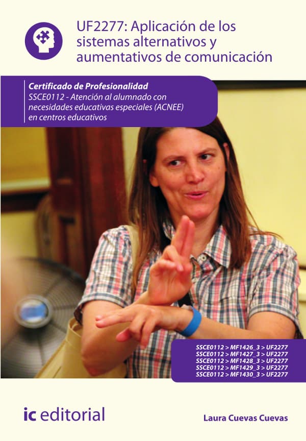 Aplicación de los sistemas alternativos y aumentativos de comunicación. Ssce0112 - atención al alumnado con necesidades educativas especiales (acnee) en centros educativo
