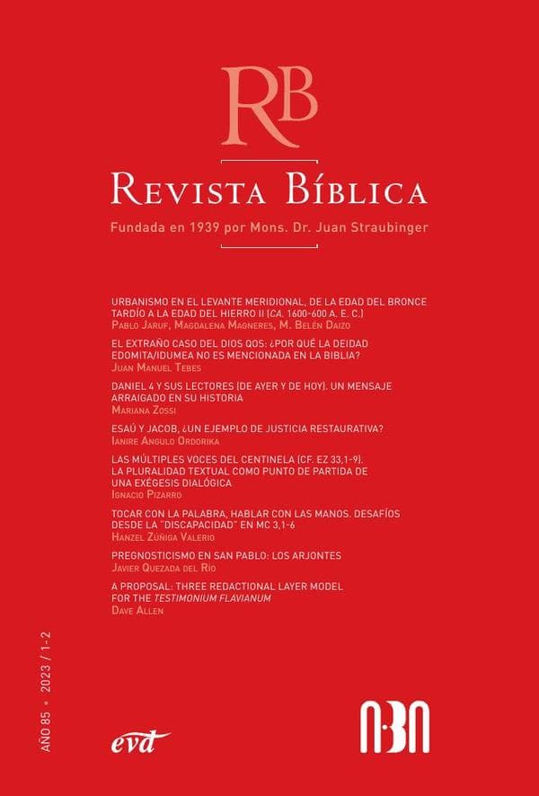 Revista bíblica 2023/1-2 - año 85